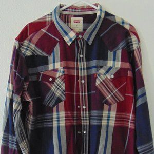 Levis Long Sleeve Button Down Shirt